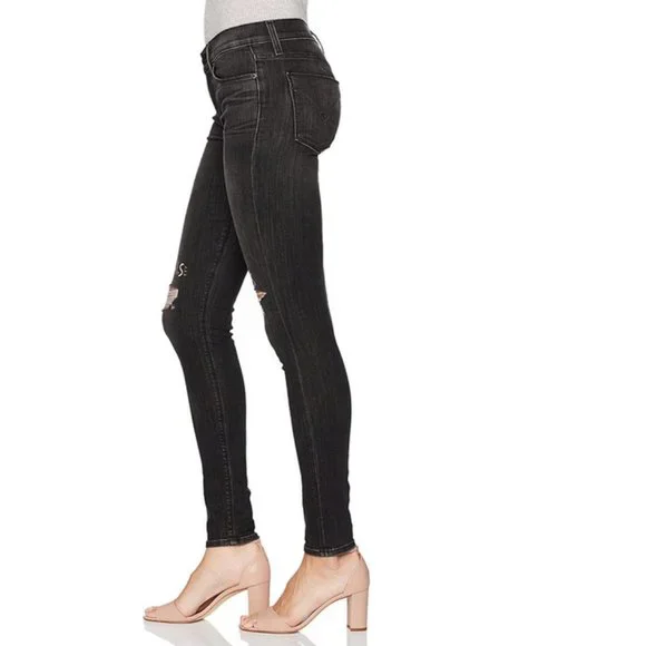 HUDSON Distressed Skinny Jeans - Picture 5 of 6